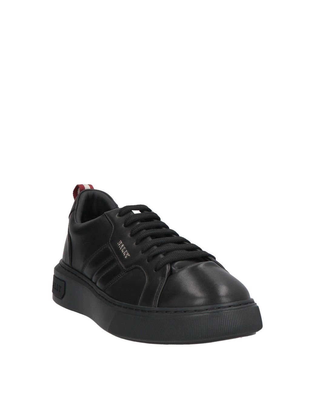 Bally Black Sneakers Soft Leather for men