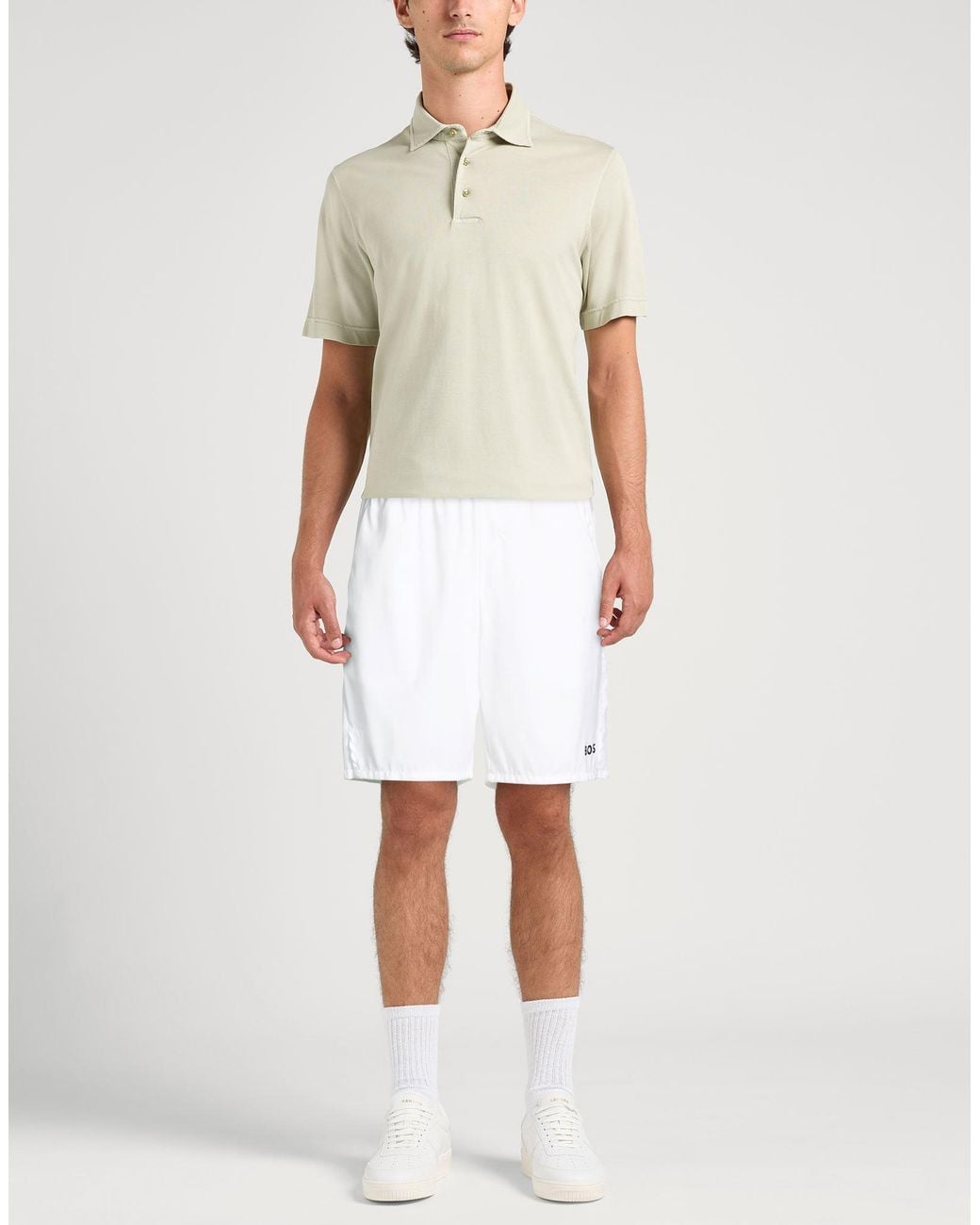 Boss White Shorts & Bermuda Shorts for men