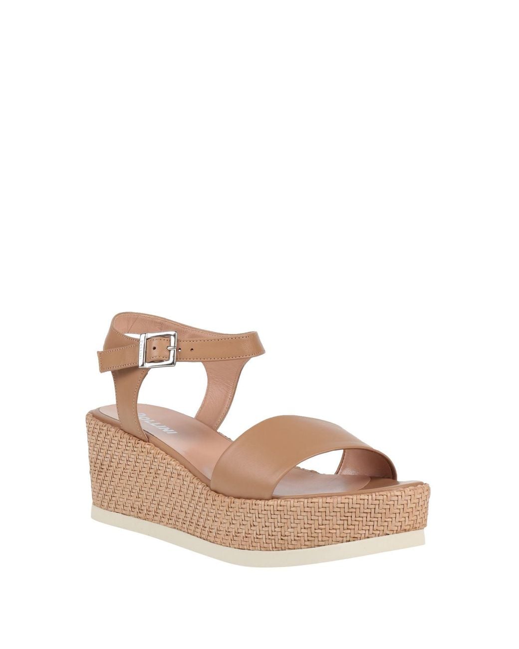 Pollini Natural Sandals