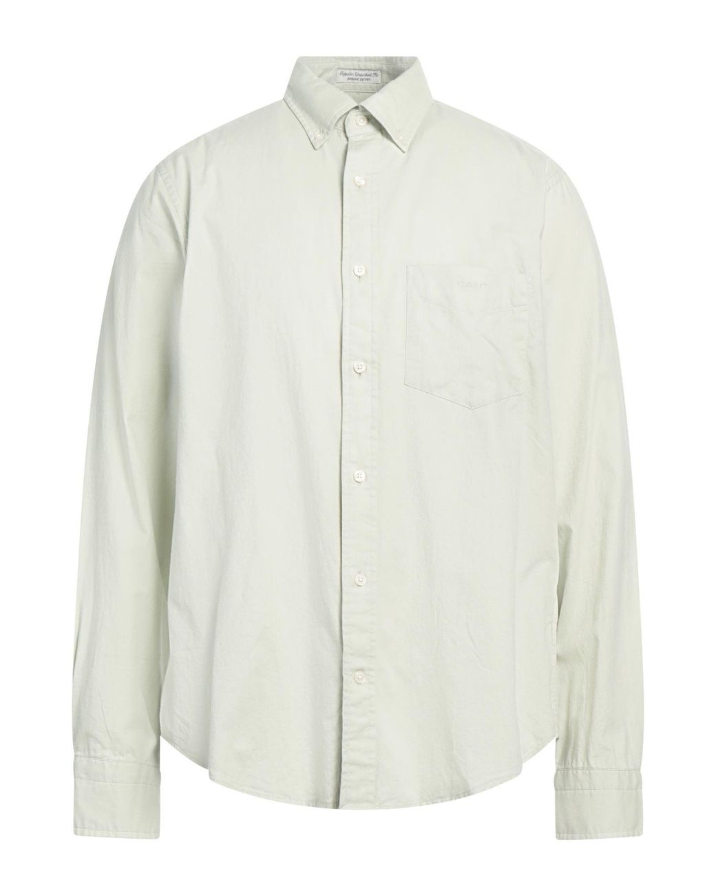 Gant White Shirt Organic Cotton for men