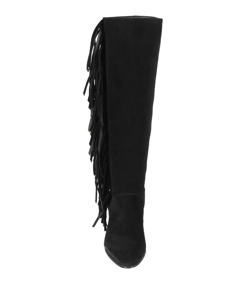 Casadei Black Boot Leather