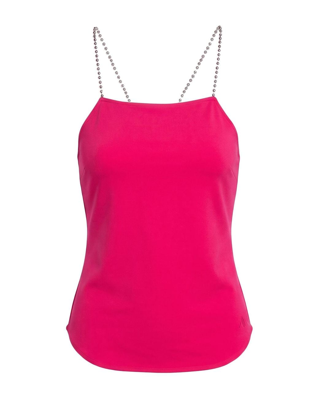 The Attico Pink Fuchsia Top Viscose, Polyamide, Elastane, Cotton
