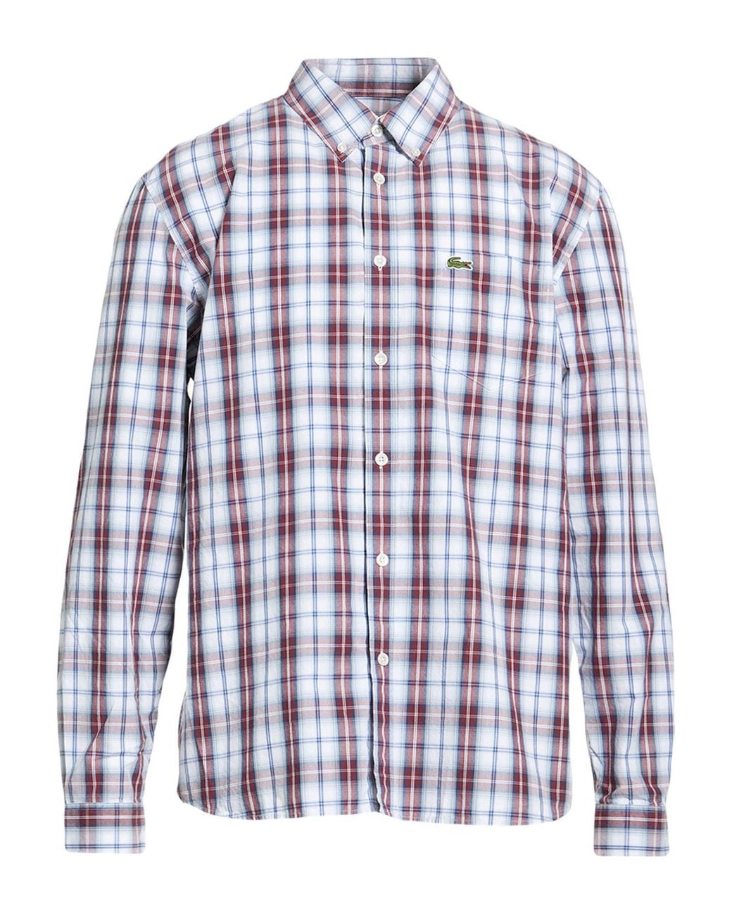 Lacoste Blue Shirt Cotton for men