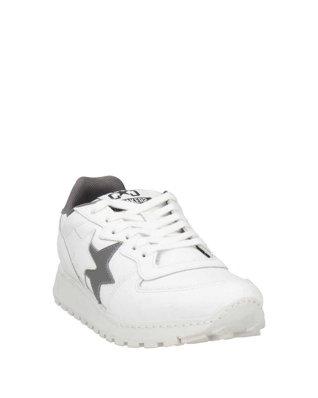 2 Star White Sneakers Leather