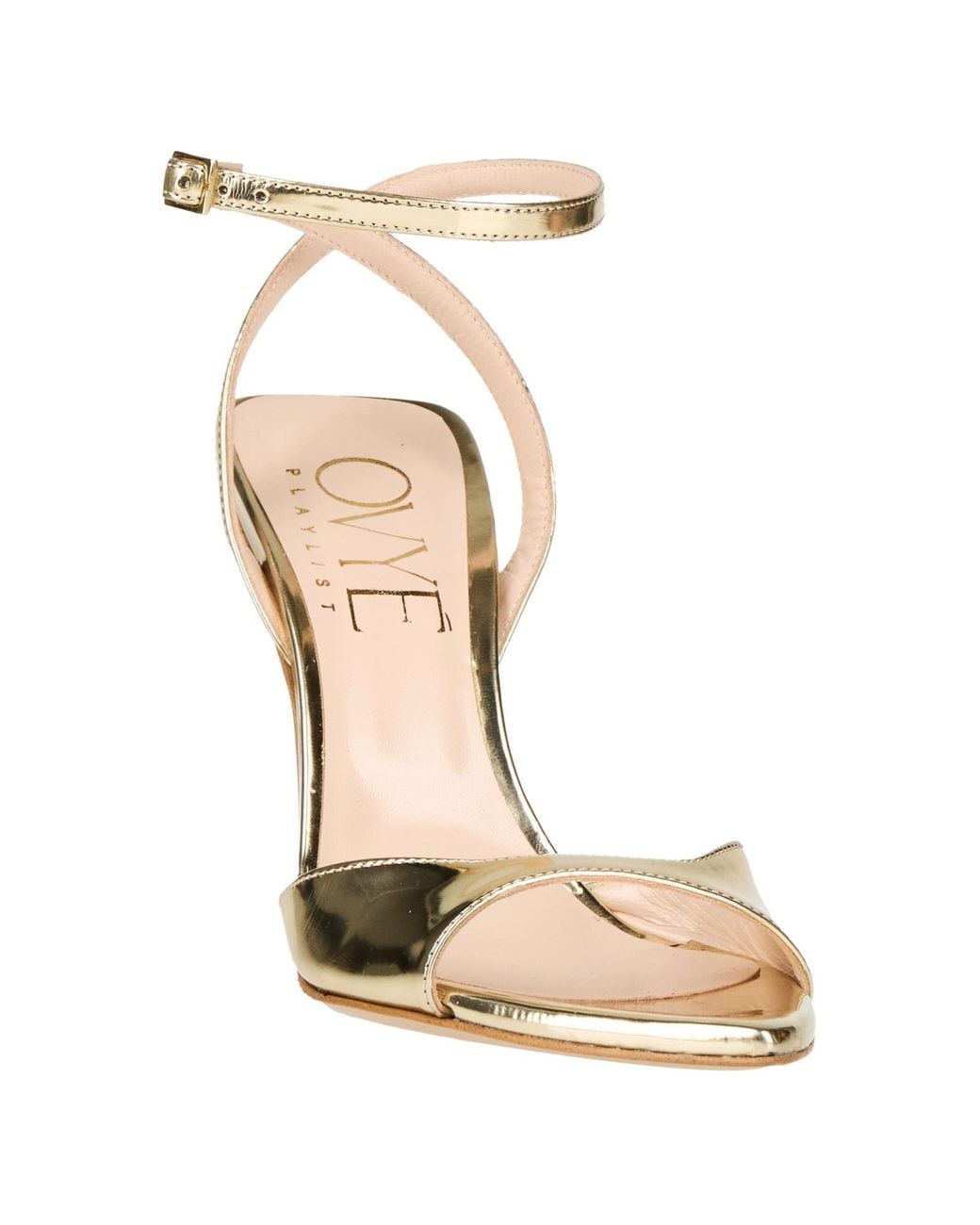 Ovyè Metallic Sandale
