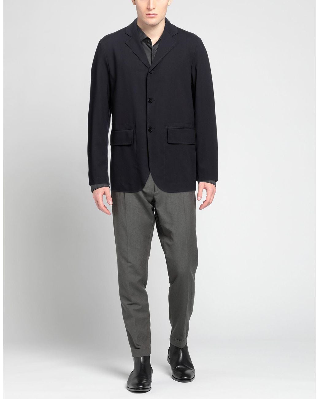 Aspesi Blue Blazer for men