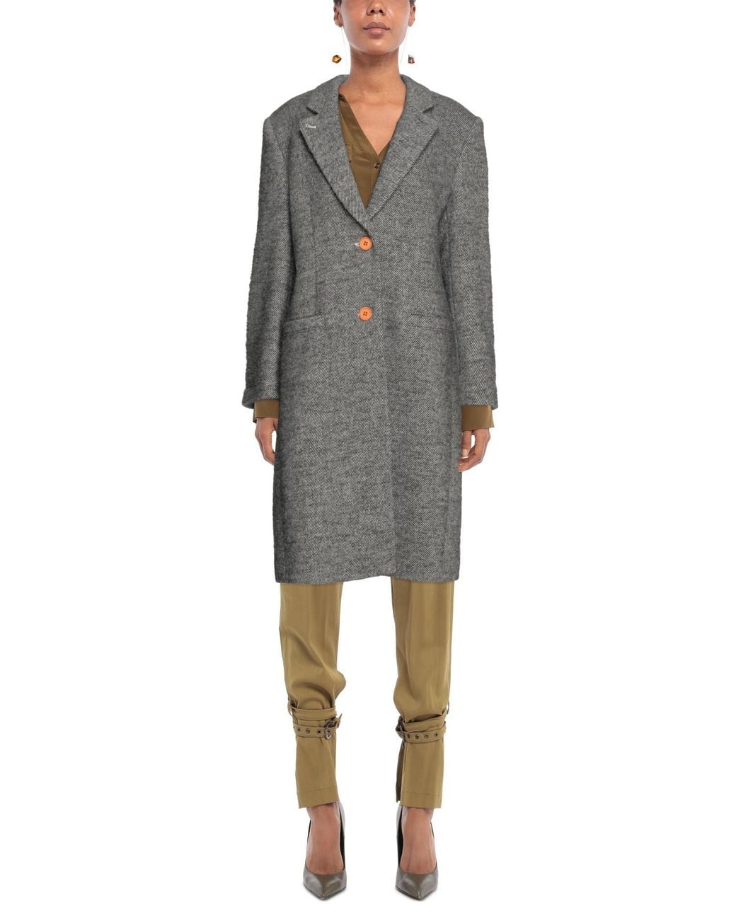 Philosophy Di Lorenzo Serafini Gray Coat
