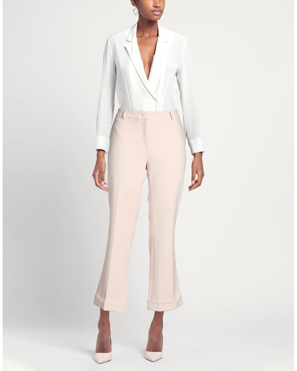 Via Masini 80 Natural Trouser