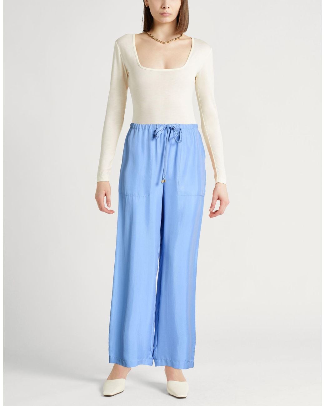 Alysi Blue Pants