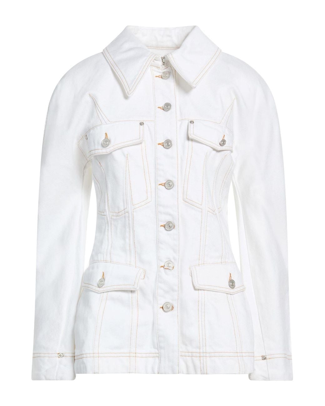 Givenchy White Denim Outerwear