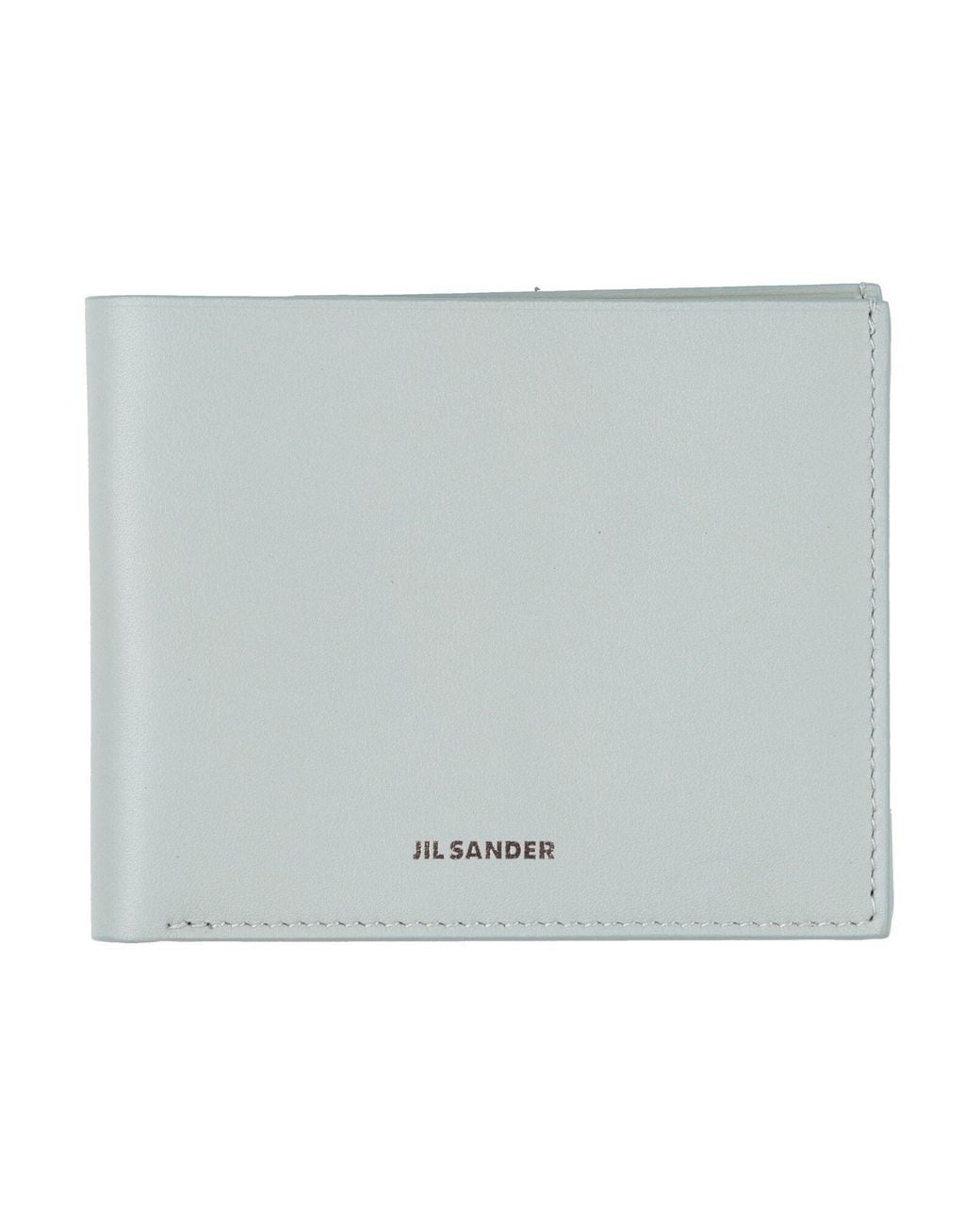 Jil Sander Gray Wallet Leather for men