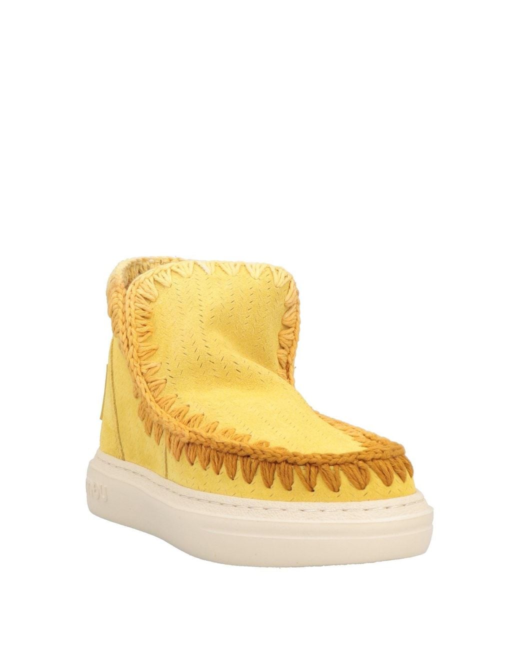 Mou Yellow Stiefelette