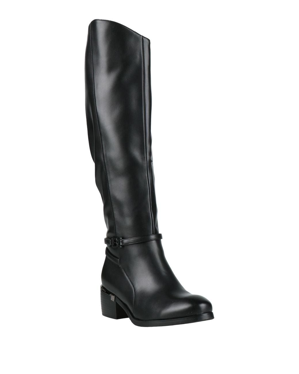 Laura Biagiotti Black Boot Synthetic Material