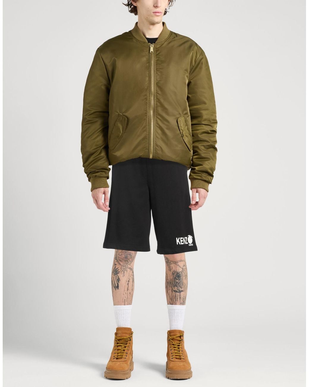 KENZO Black Shorts & Bermuda Shorts for men