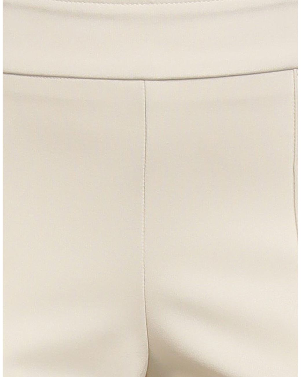 Circus Hotel Natural Ivory Pants Viscose, Polyamide, Elastane