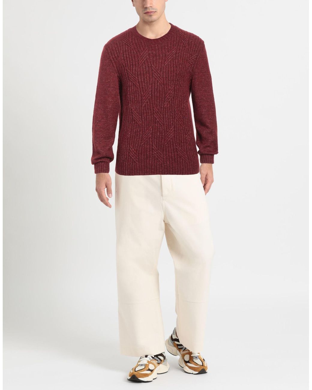 Heritage Red Sweater for men