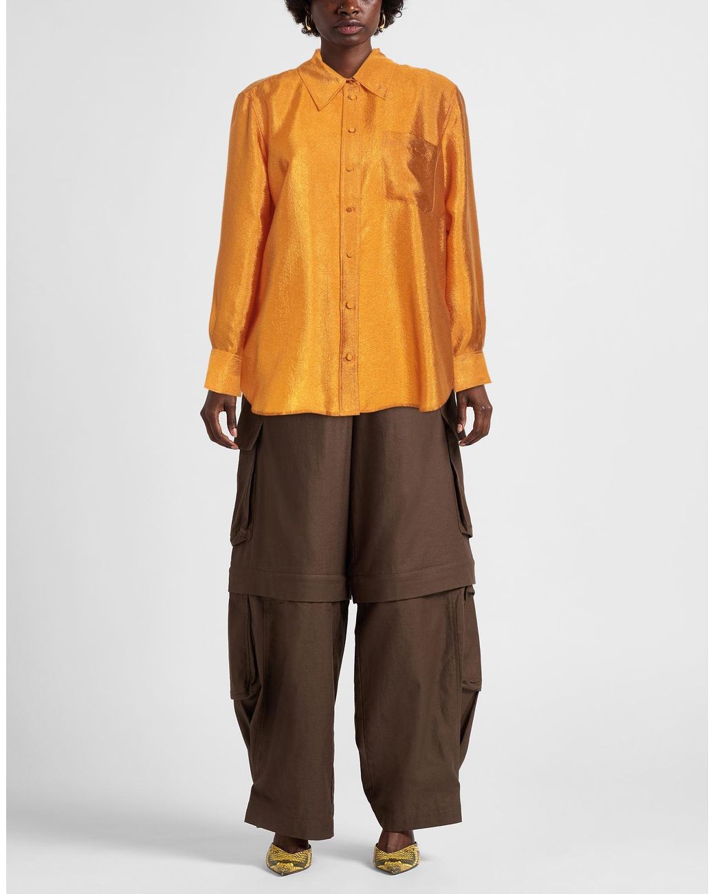 Attic And Barn Orange Shirt
