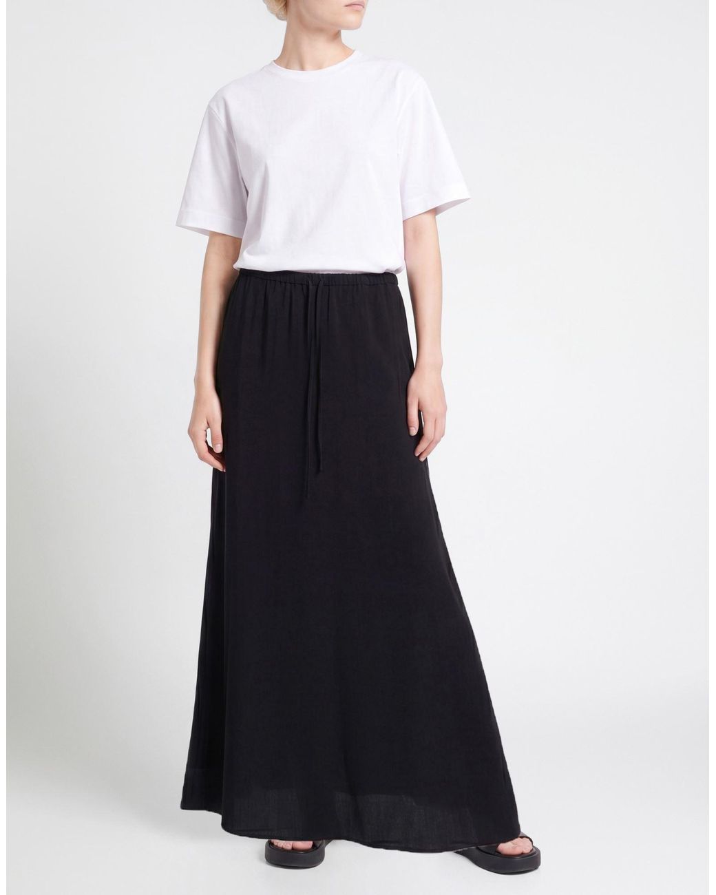 A.Emery Black Maxi Skirt