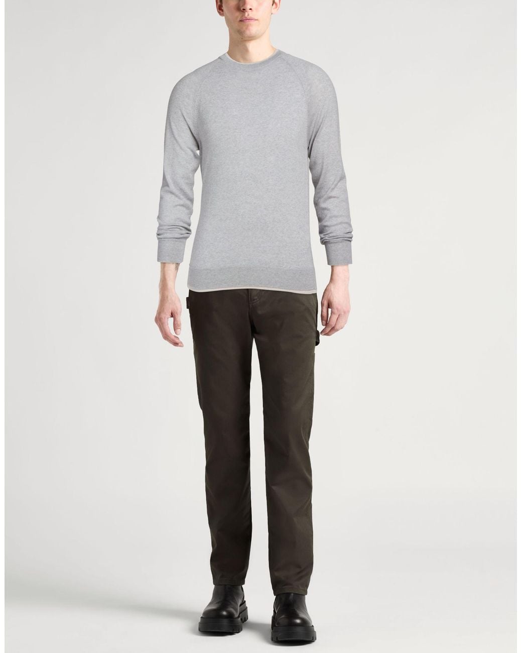 Eleventy White Jumper for men