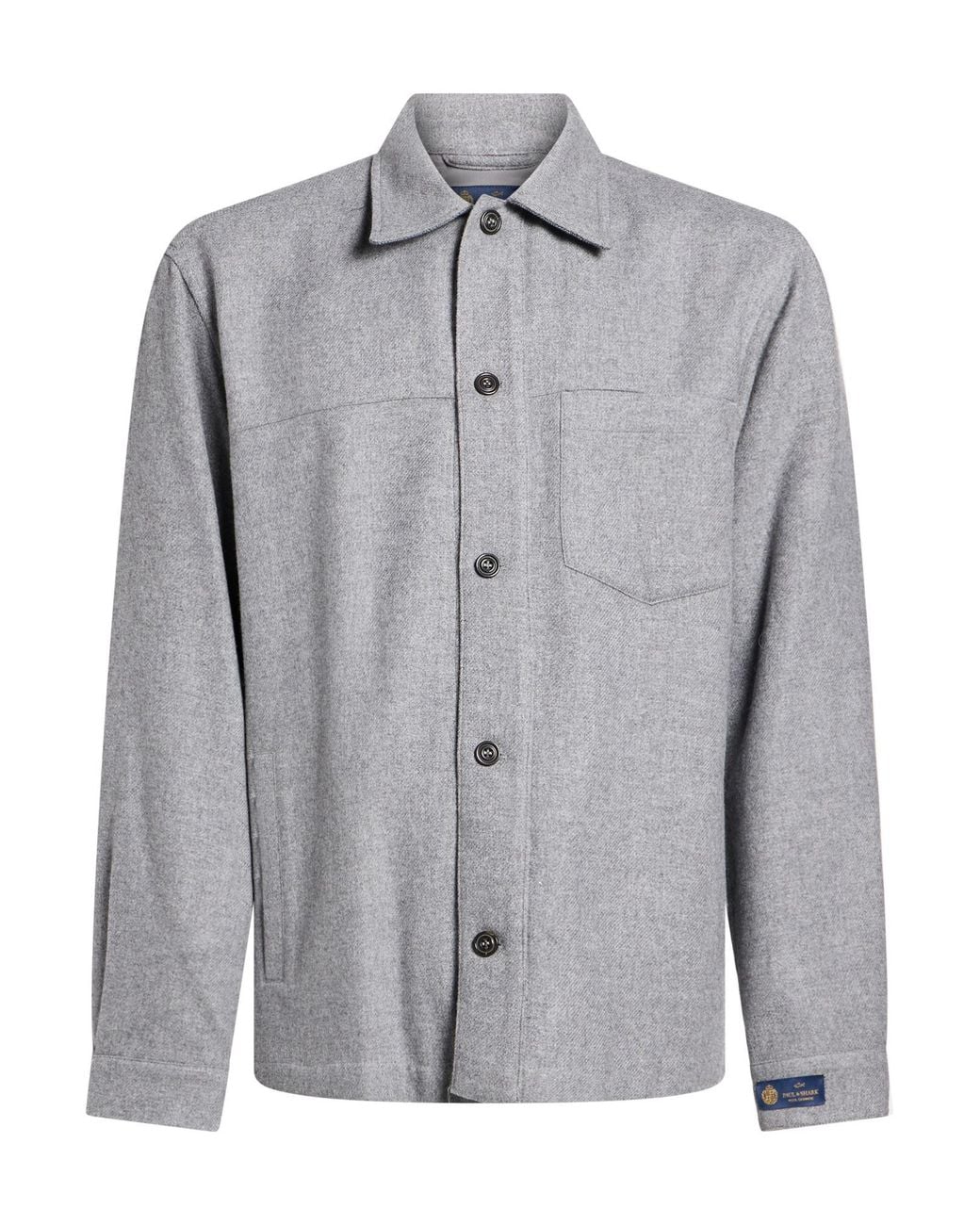 Paul & Shark Gray Jacket Virgin Wool, Cashmere for men