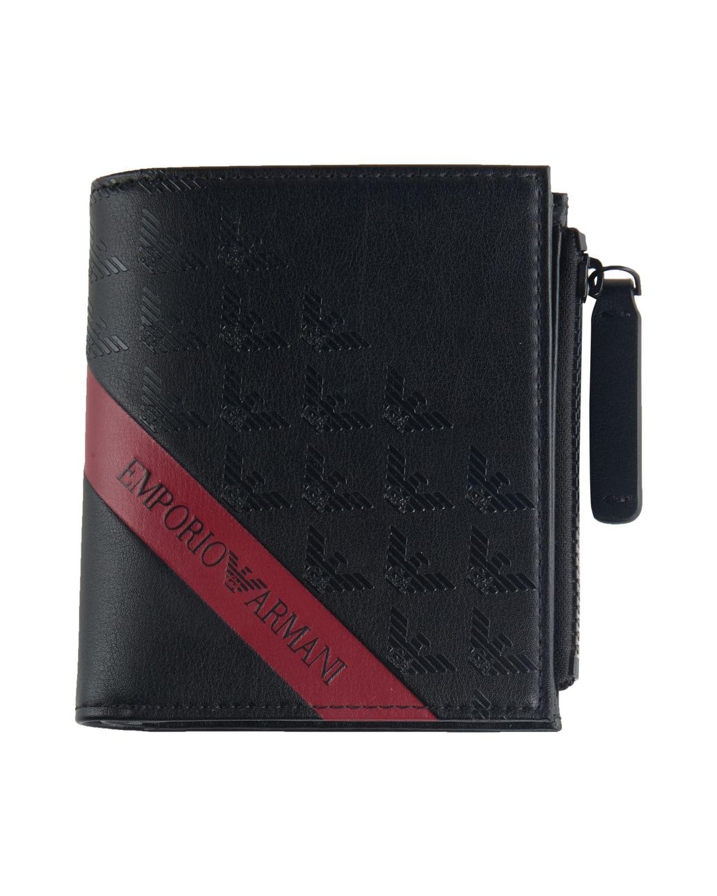 Emporio Armani Black Wallets for men