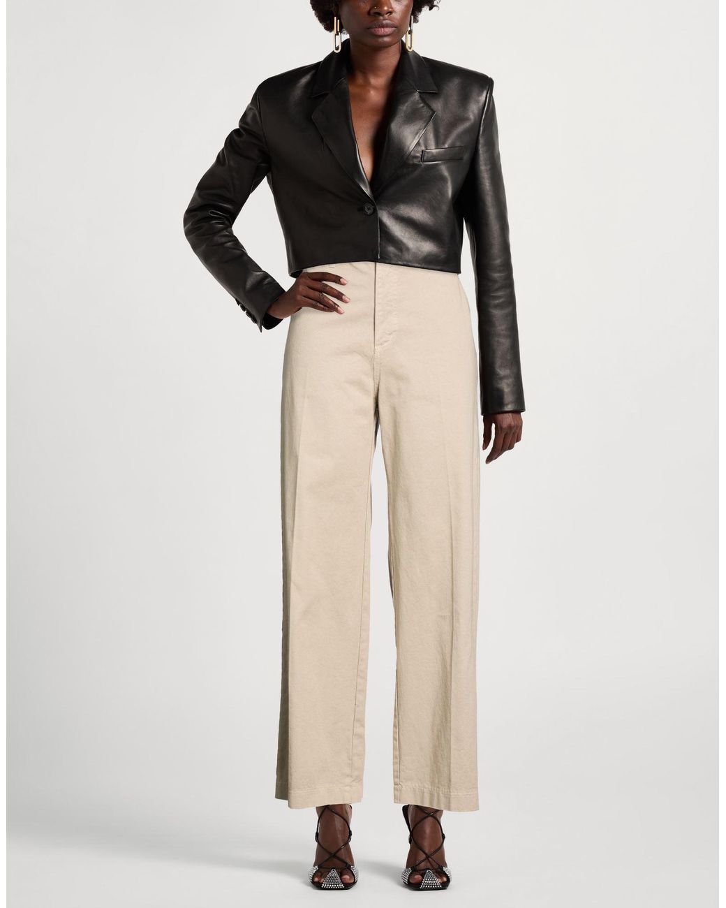 Souvenir Clubbing Natural Sand Pants Cotton