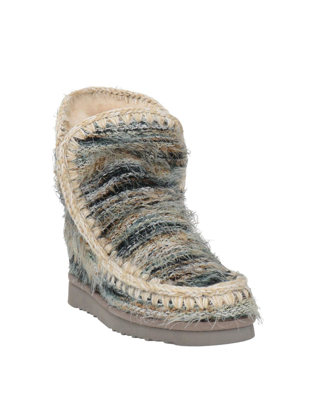 Mou Gray Ankle Boots