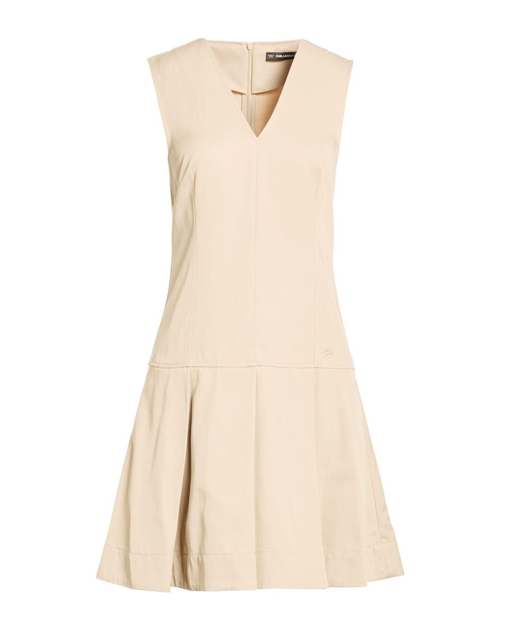 Karl Lagerfeld Natural Mini Dresses