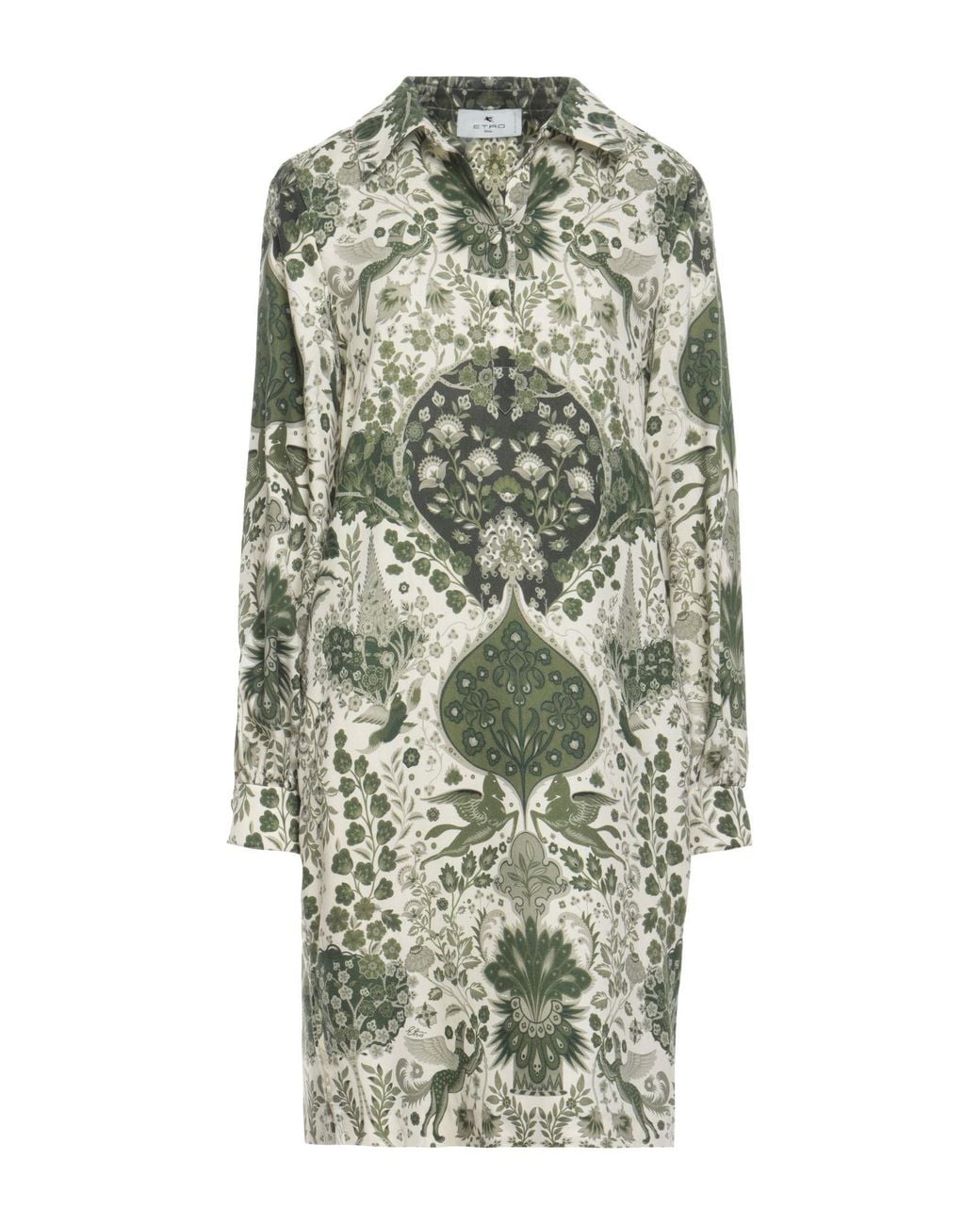 Etro White Midi Dress