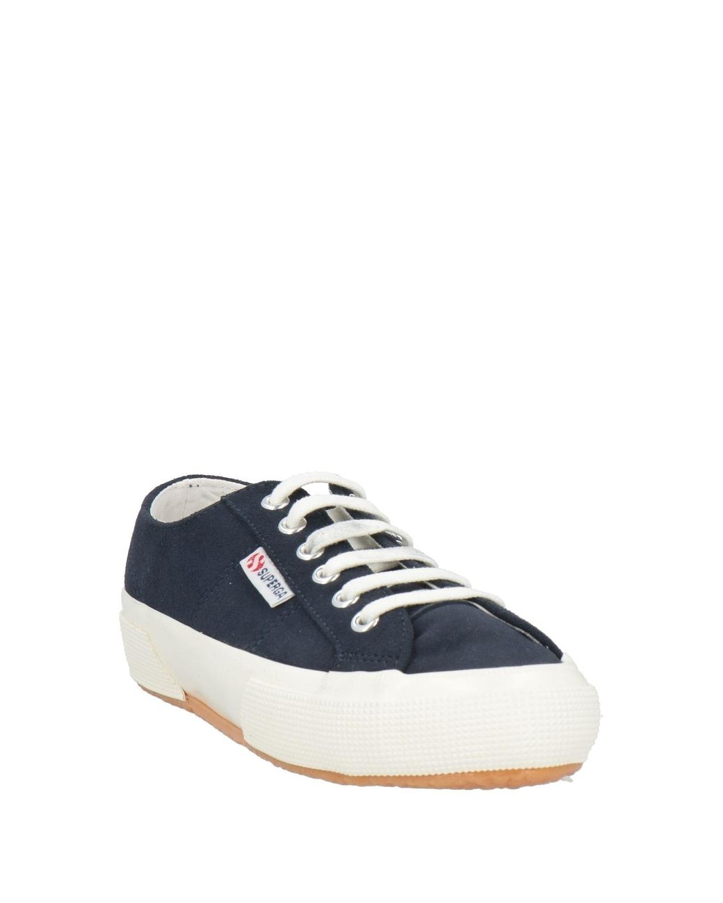 Superga Blue Sneakers Leather