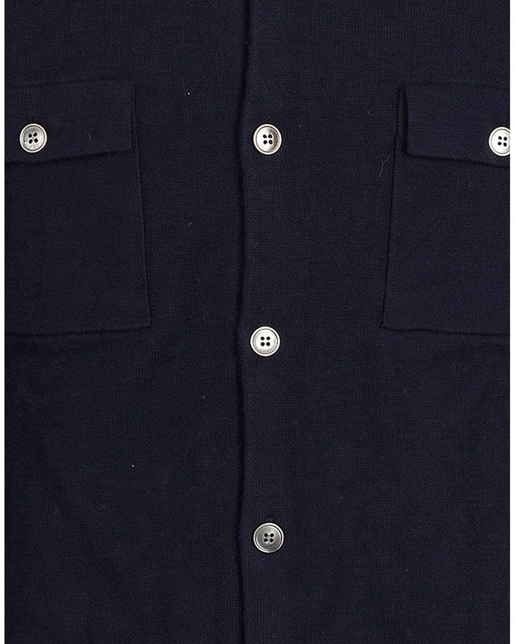 Alpha Studio Blue Cardigan for men