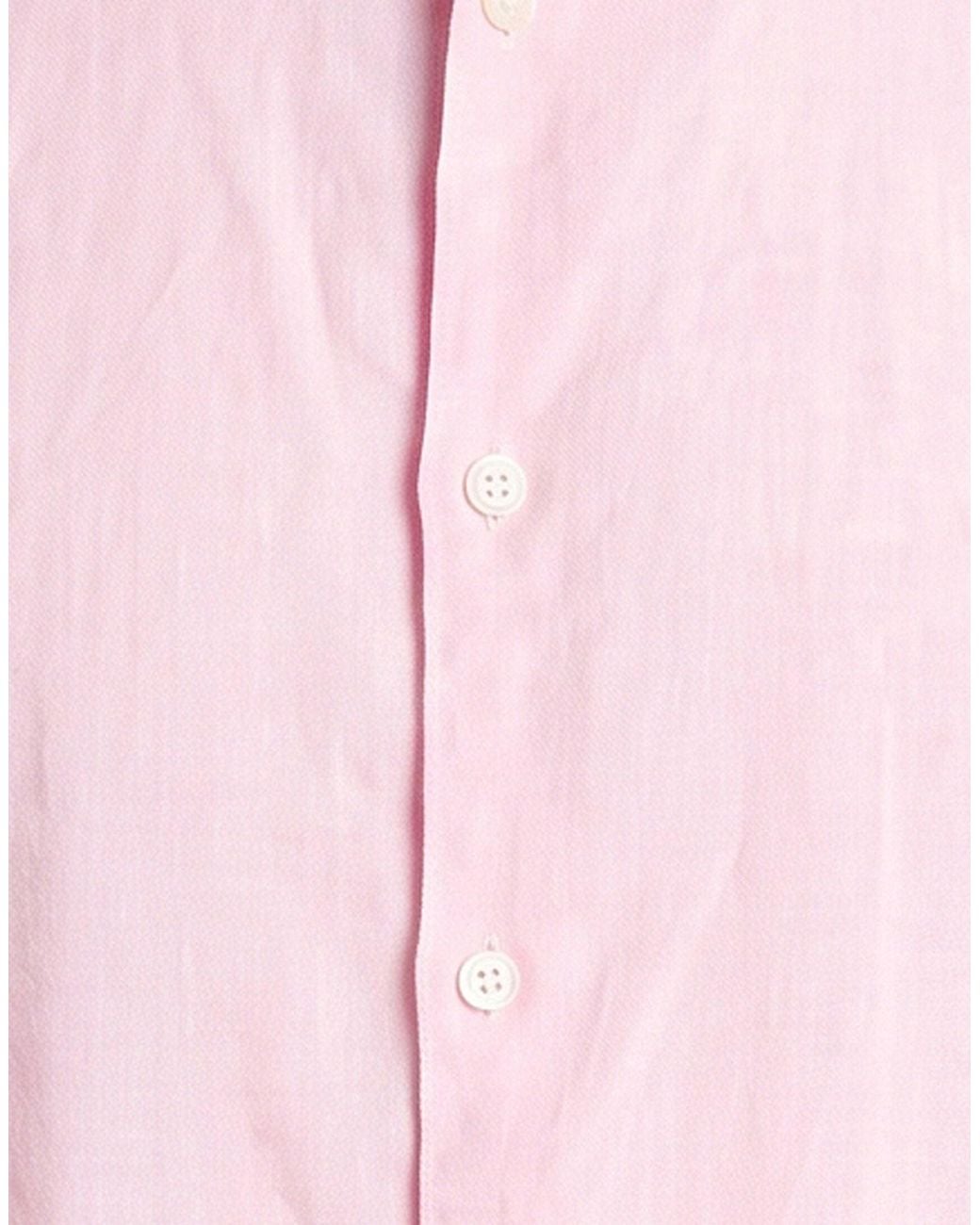 Canali Pink Shirts for men