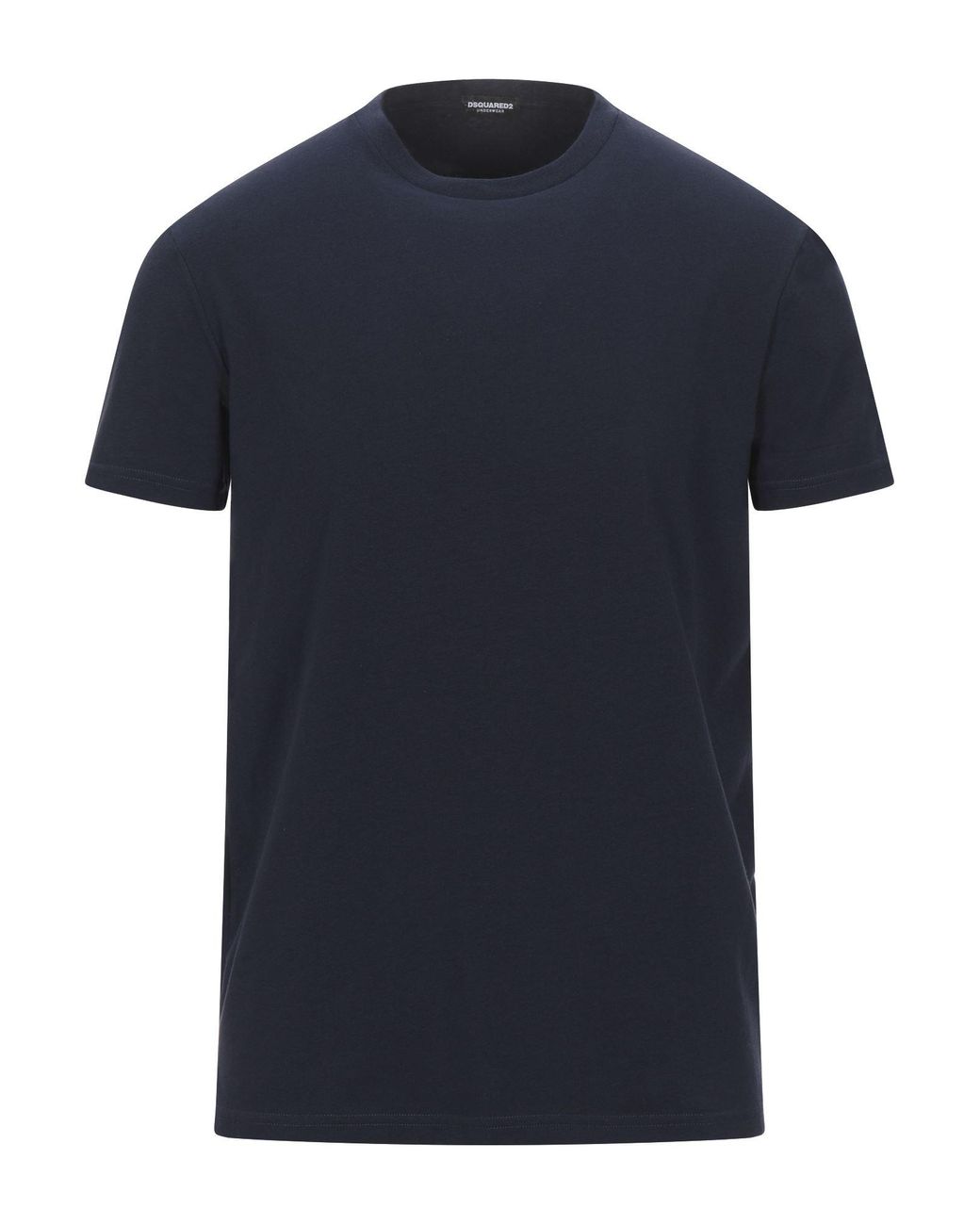 DSquared² Cotton Undershirt in Dark Blue (Blue) for Men - Lyst