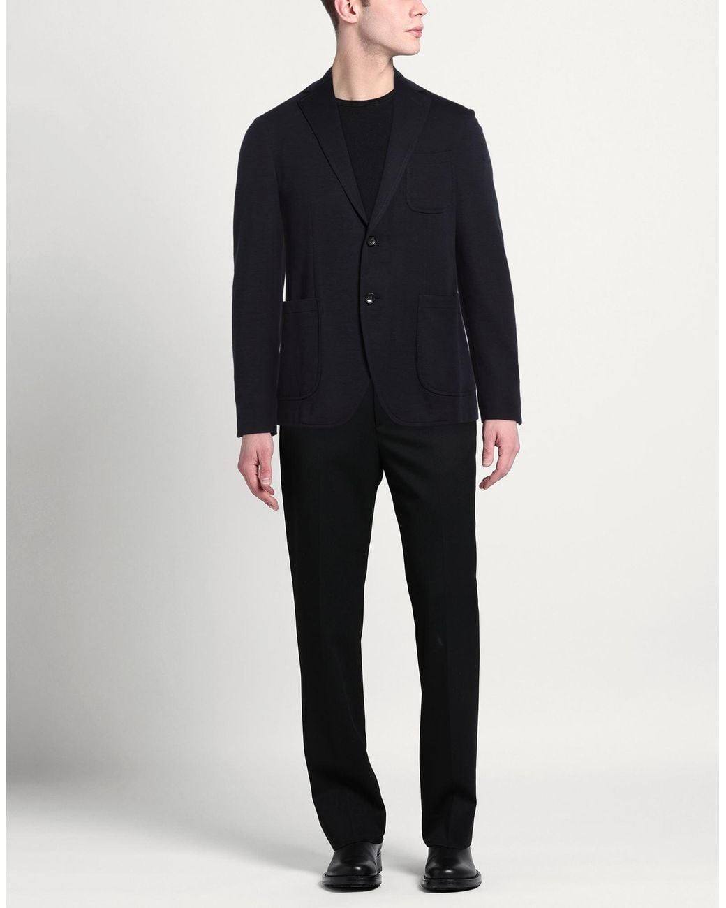 Montedoro Blue Midnight Blazer Virgin Wool, Polyamide for men