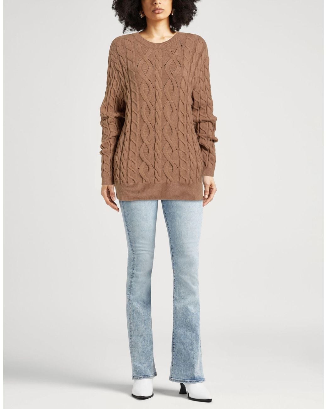 Pullover Akep de color Brown