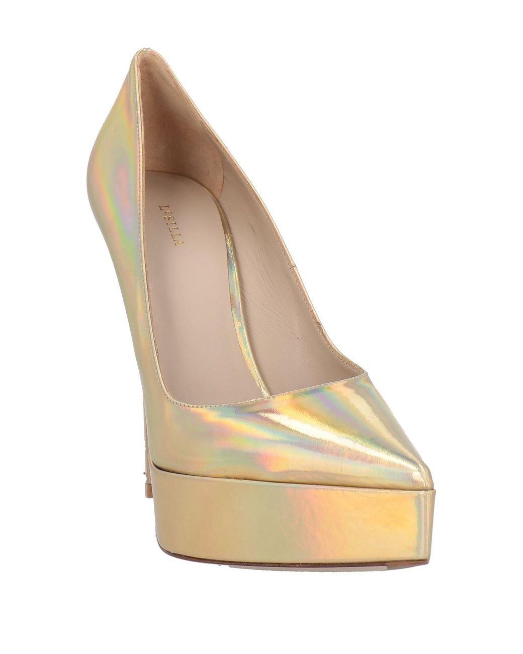 Le Silla Metallic Pumps