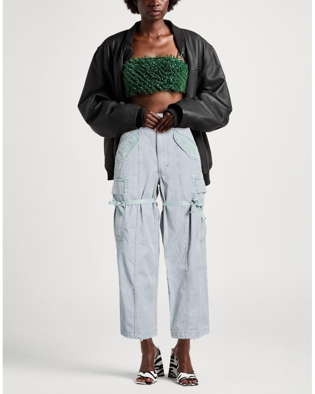 R13 Blue Pants
