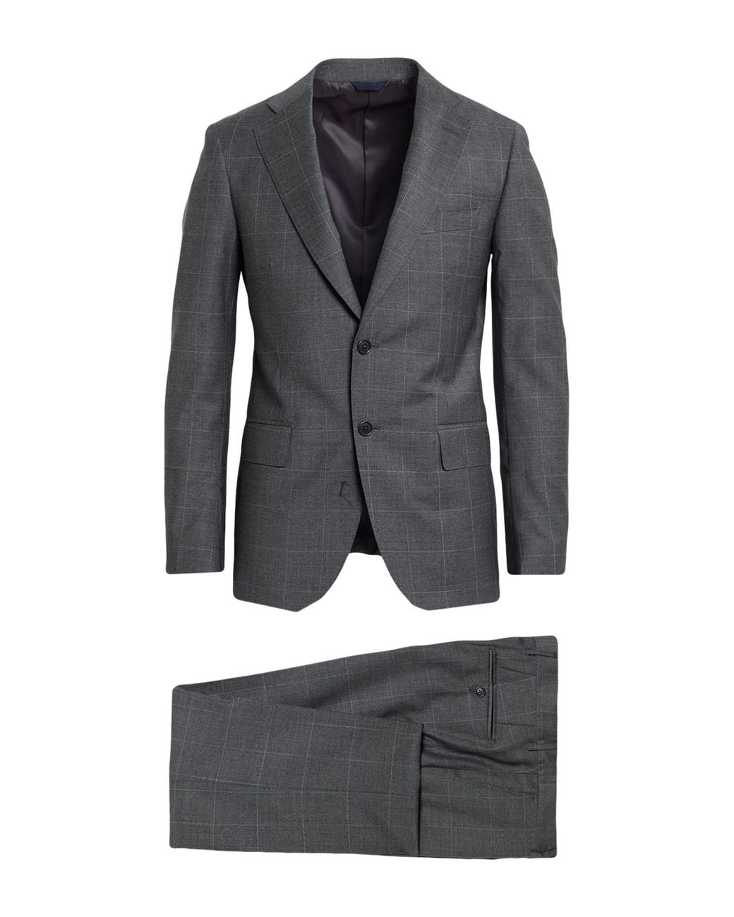 Tombolini Gray Suit Virgin Wool for men