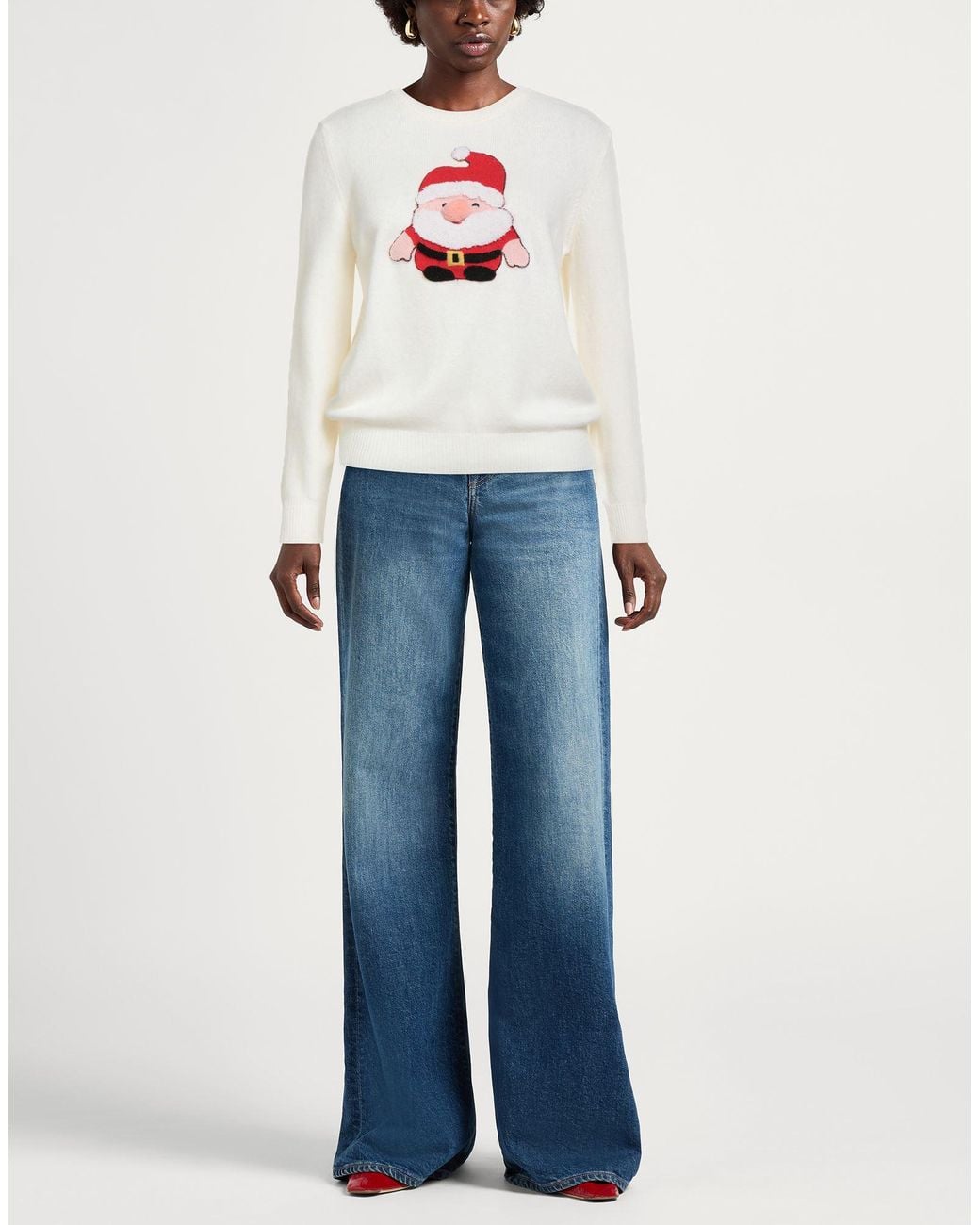 ViCOLO White Sweaters