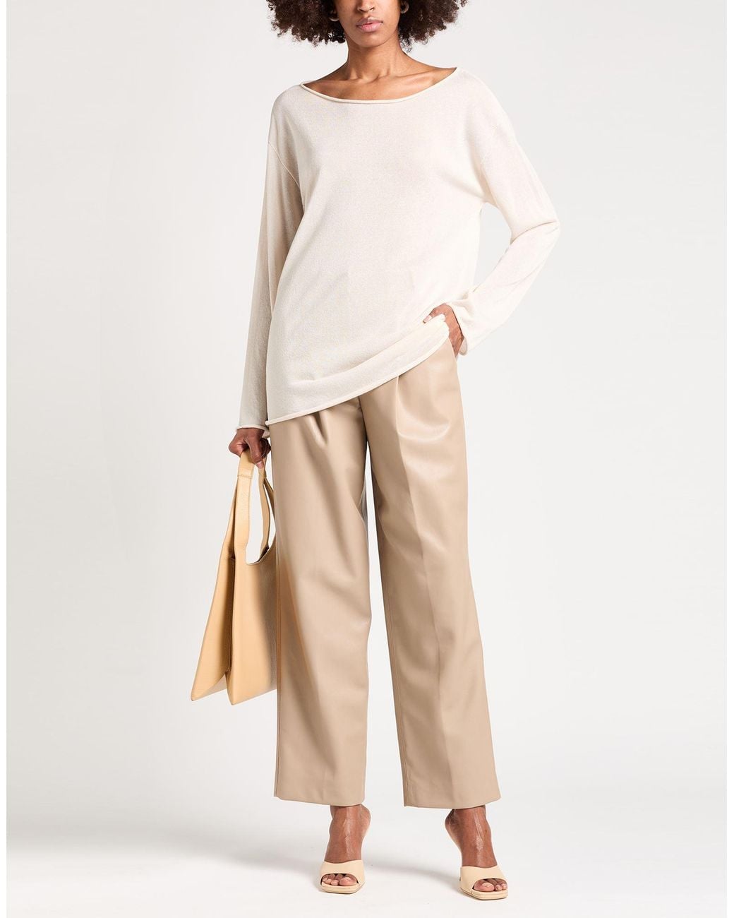 Alpha Studio White Pullover