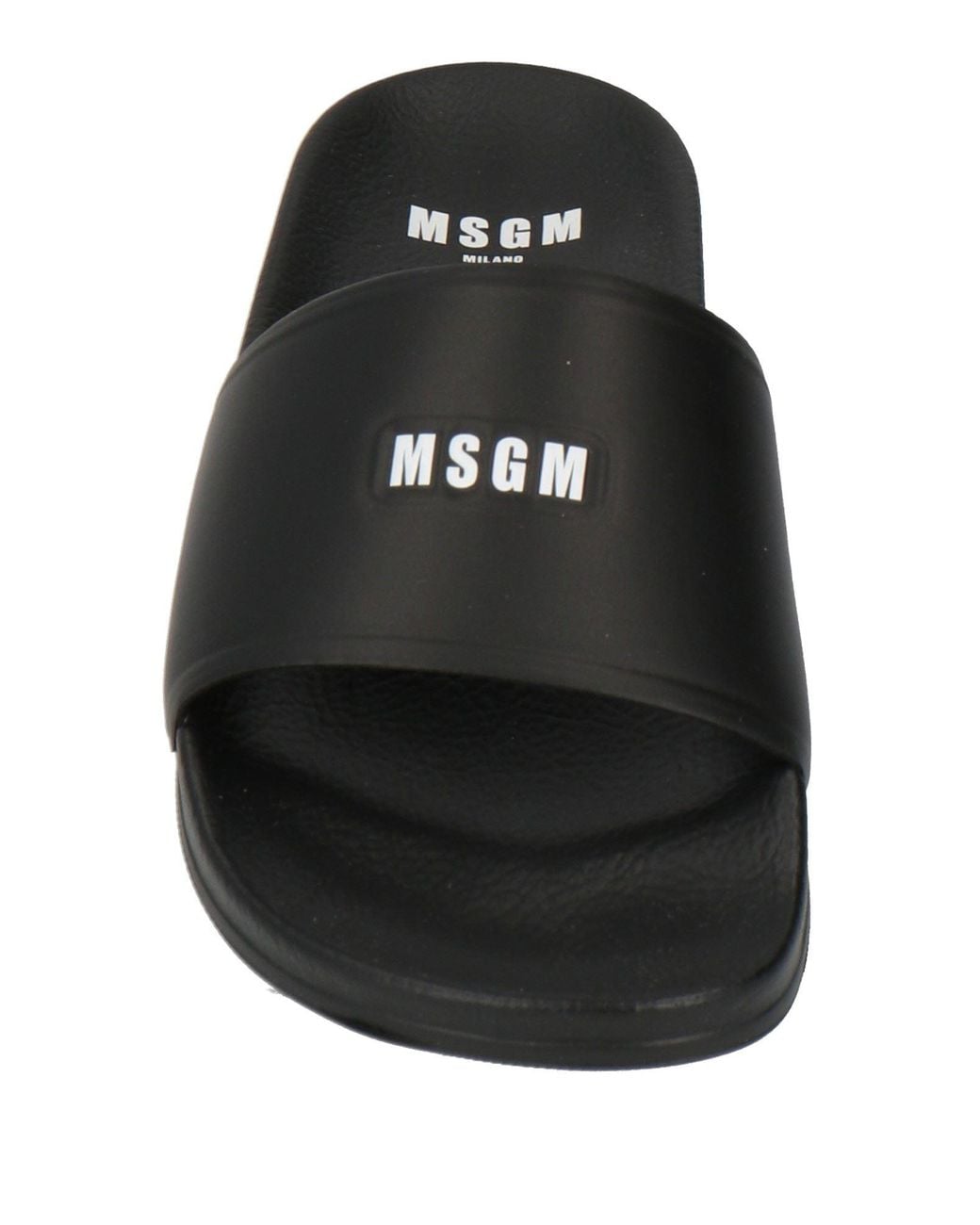 MSGM Black Sandals
