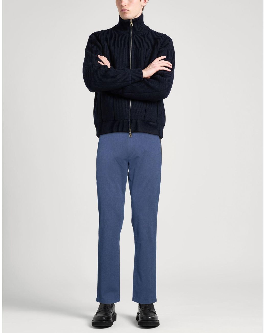 Tommy Hilfiger Blue Pants Cotton, Elastane for men