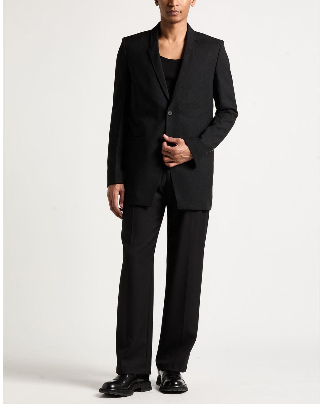 Rick Owens Black Blazer for men