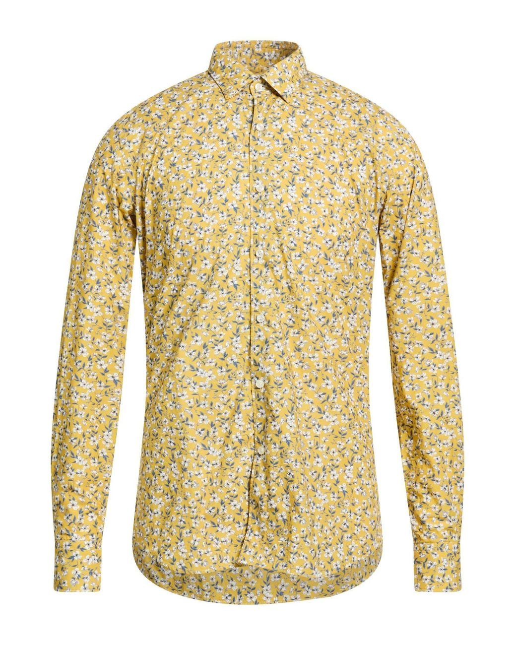 Xacus Yellow Shirt Cotton for men