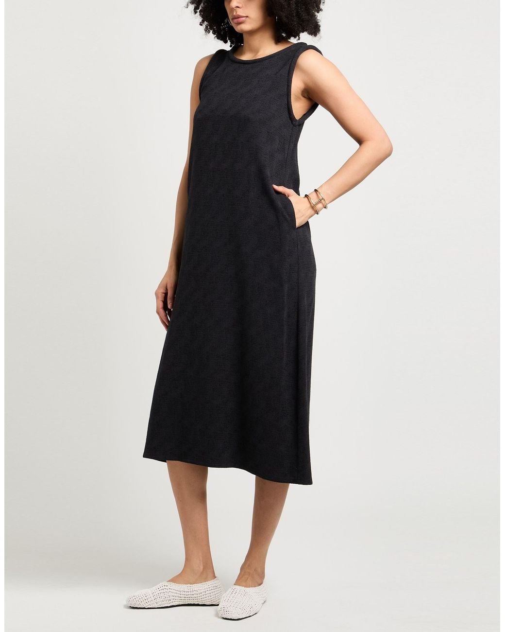 ELEH Black Midi Dresses