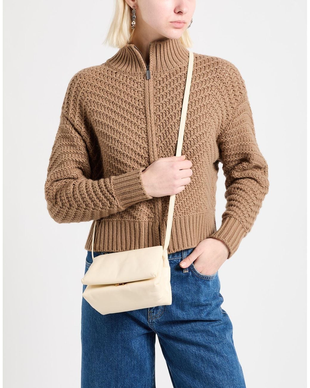 Marni Natural Cross-Body Bags