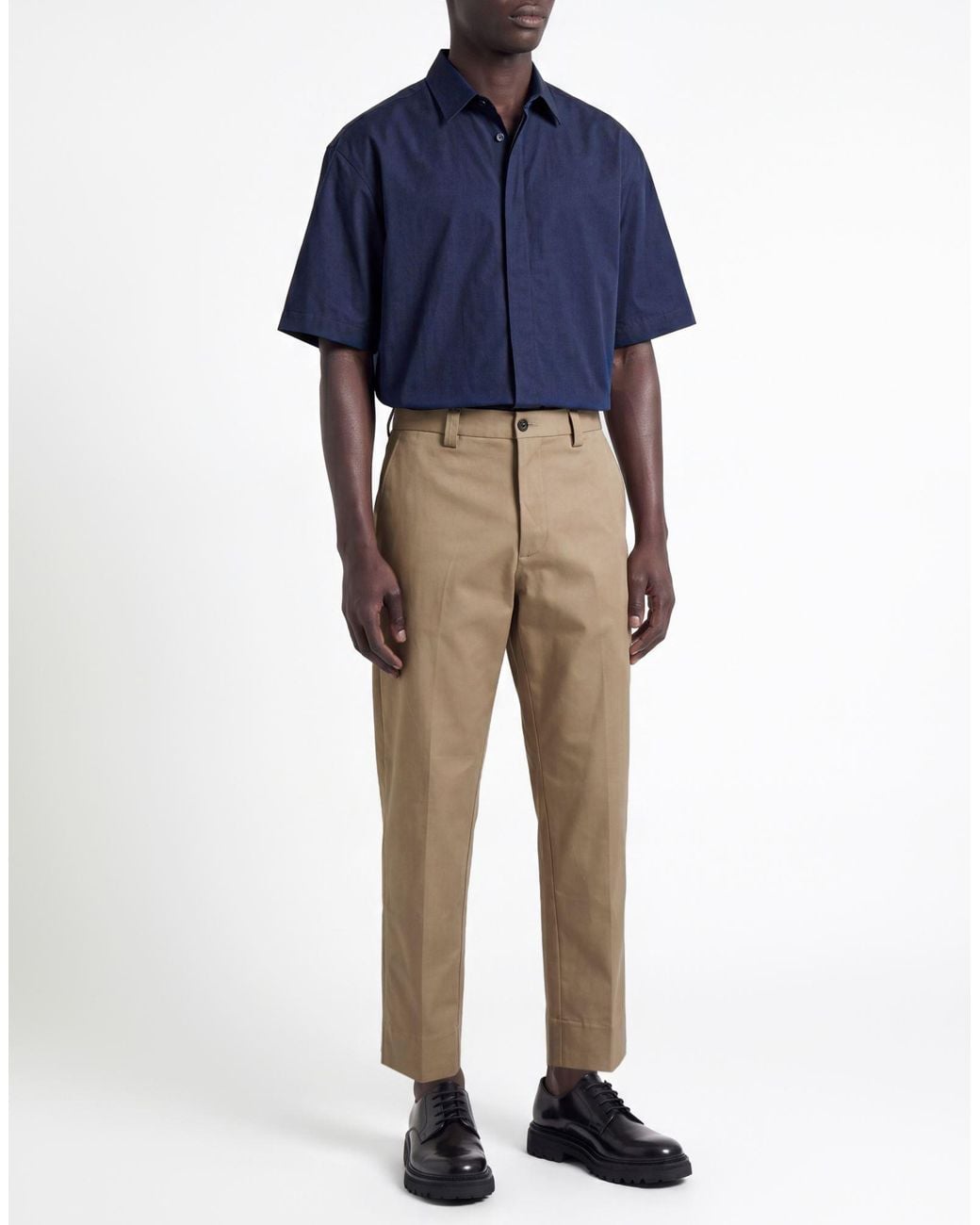 Haikure Natural Pants Cotton, Elastane for men