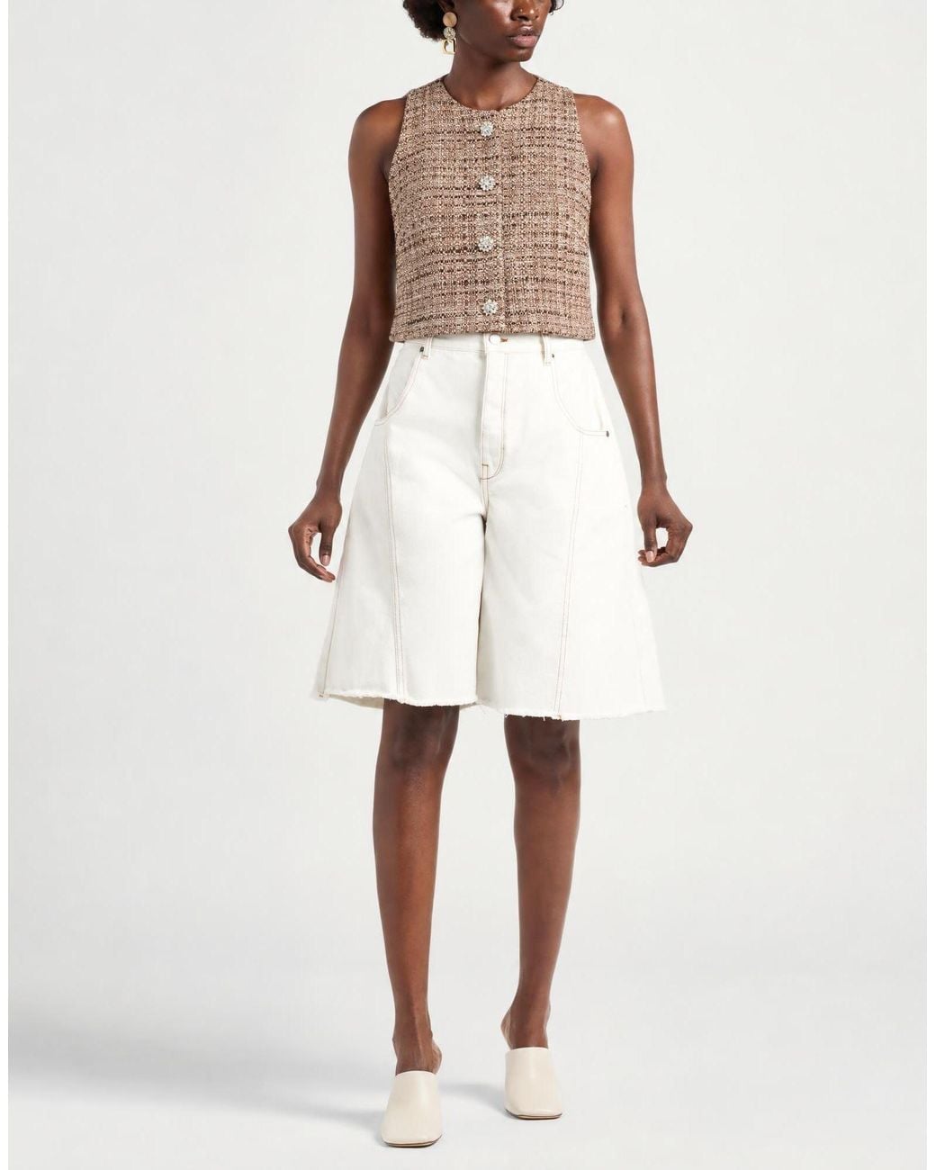 Sandro Brown Top