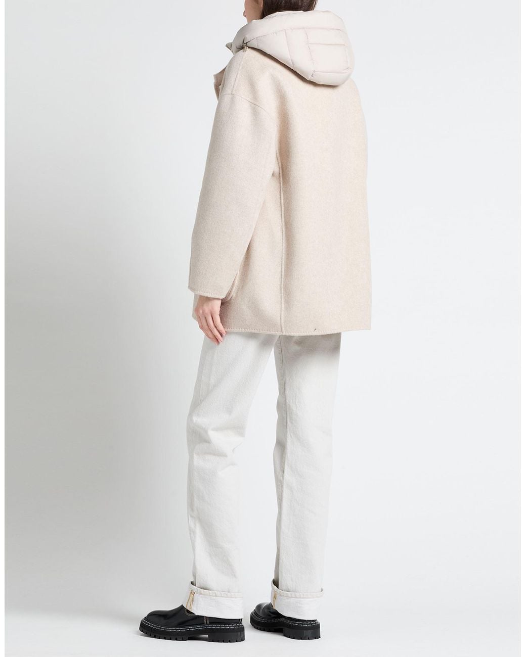 Moorer Natural Light Puffer Wool, Cashmere