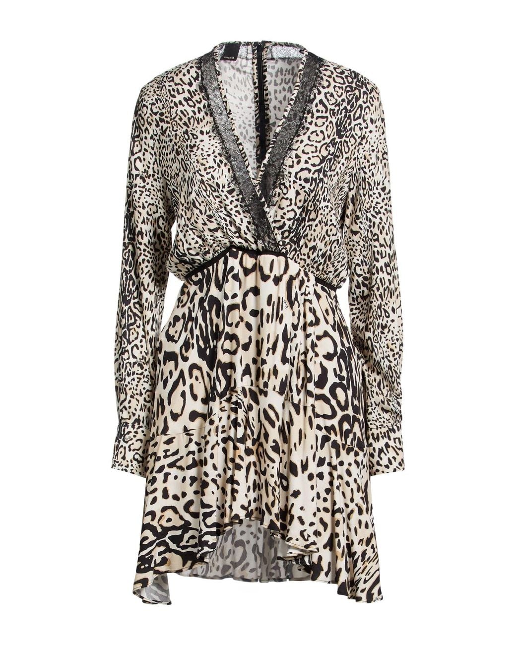 Pinko White Mini Dress Viscose